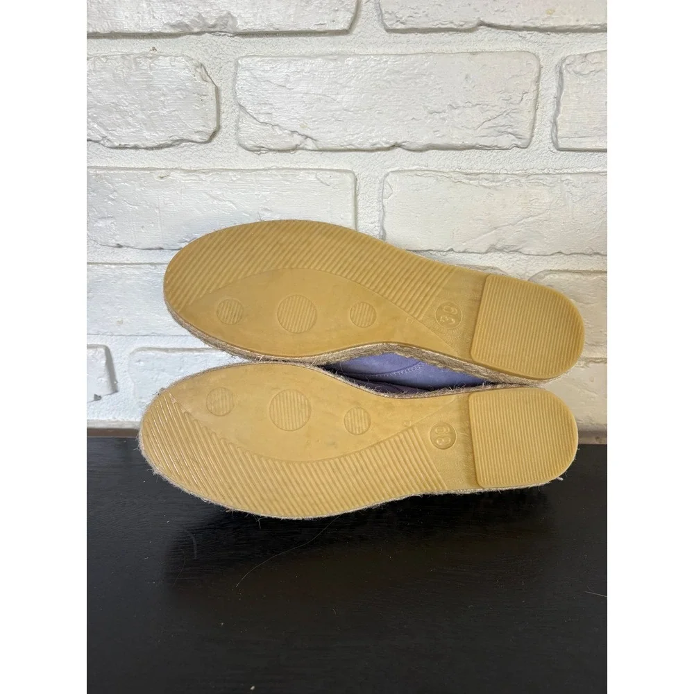 Fly‎ London Lace-up Leather Espadrilles Shoes Women's Size 39 / 8